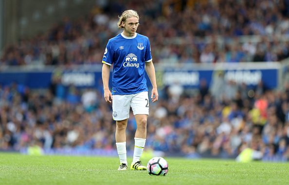 Tom Davies (pictured) is Everton's most highly-rated youngster and has already made two substitute appearances in the Premier League this term - could feature in the Cup this upcoming week. | Photo: Lynne Cameron / Getty Images 