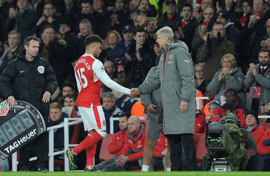 The Ox was greeted with a welcome round of applause from the home supporters after his effective display. (Photo: Getty Images)