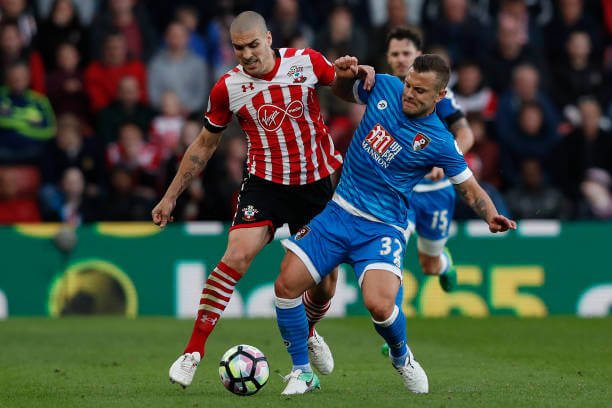 Wilshere in action against Southampton