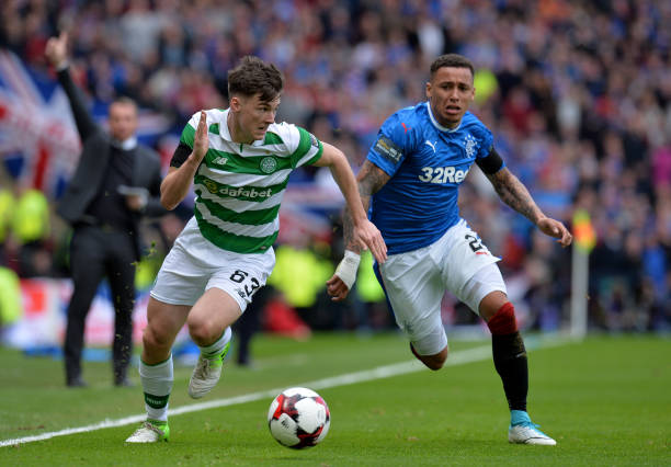 Tierney in action for Celtic this season