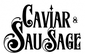 caviar and sausage logo