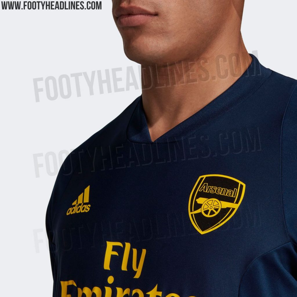 Adidas Arsenal 2019/20 International Training Kit (Photo via FootyHeadlines.com)