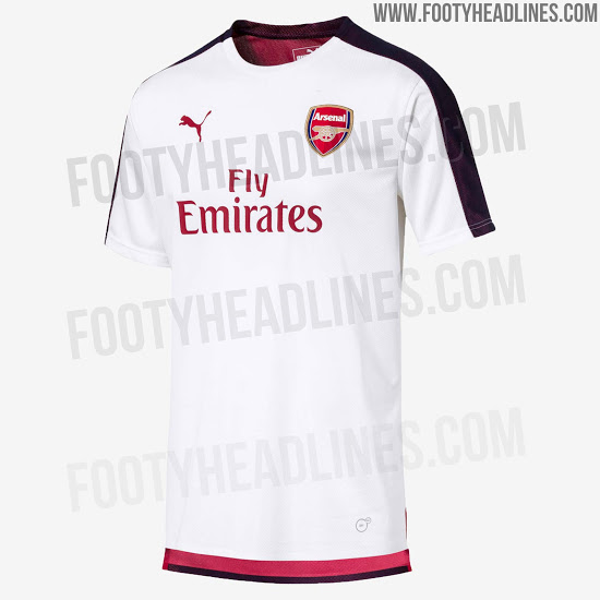 arsenal jersey training