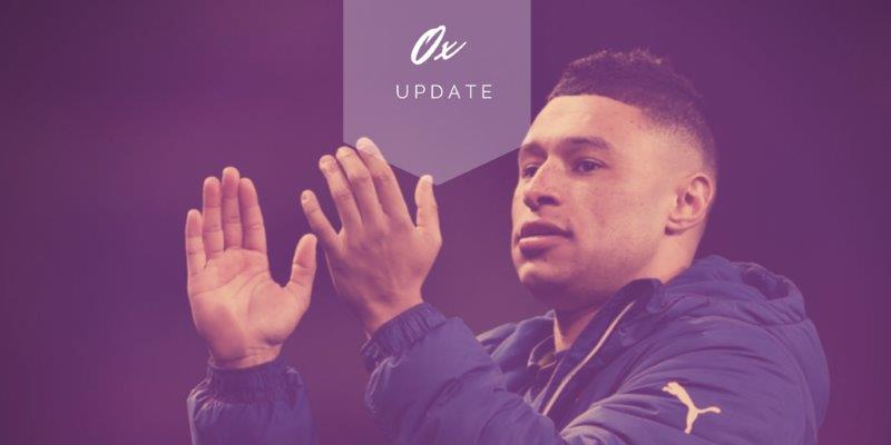alex oxlade chamberlain update 1