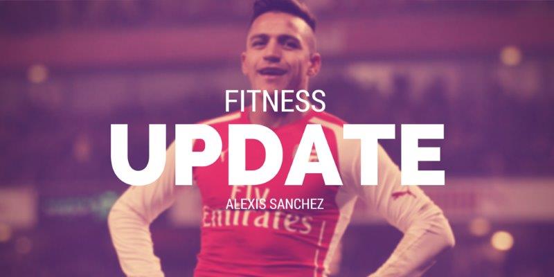 fitness update alexis sanchez