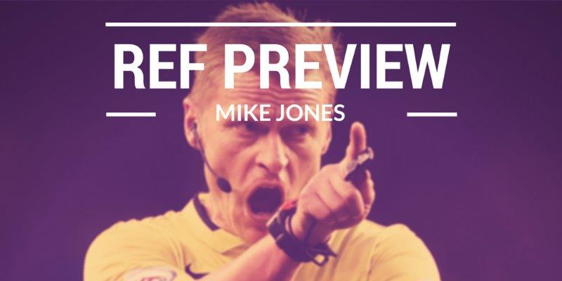 Referee Mike Jones