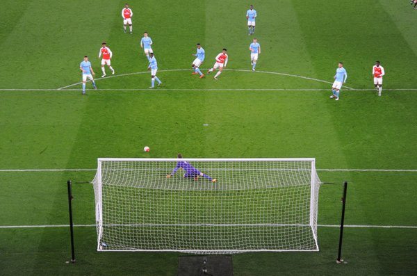 Willock broke the deadlock with a composed low finish. | Image: Arsenal's official Twitter