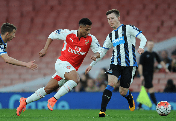 Serge Gnabry 'extremely happy' to return to Arsenal 3 Gnabry had plenty of joy operating on the wing. | Photo: Getty