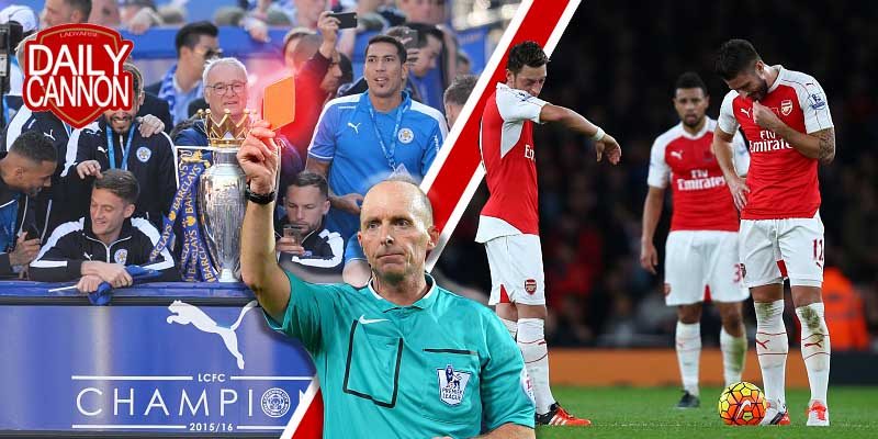 leicester arsenal referee decisions