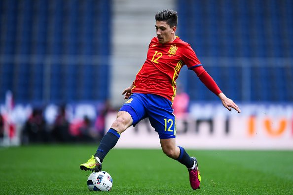 Hector Bellerin for Spain v South Korea 6 1