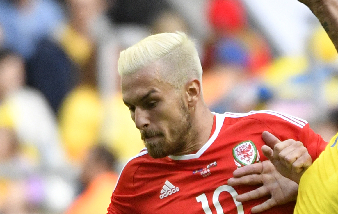 aaron ramsey hair