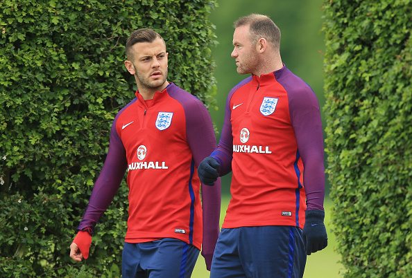 Wayne Rooney, Jack Wilshere