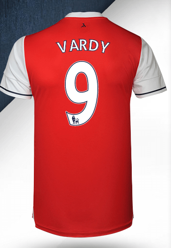 vardy shirt 9