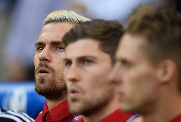 ramsey watching portugal