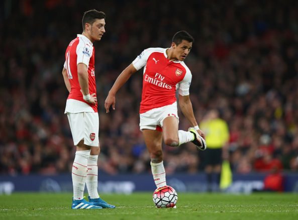 arsenal mesut ozil alexis sanchez e1470990888420