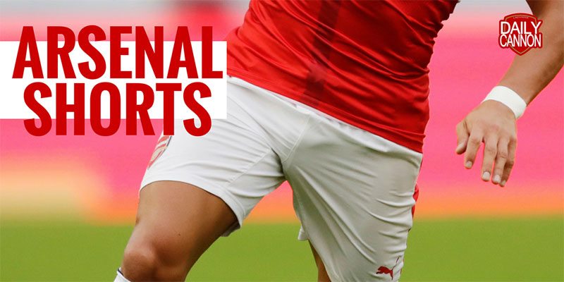 arsenal shorts