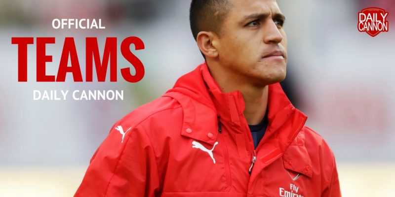 daily cannon arsenal official team lineup match e1471695663160