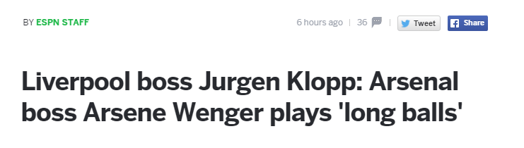 espn klopp comments