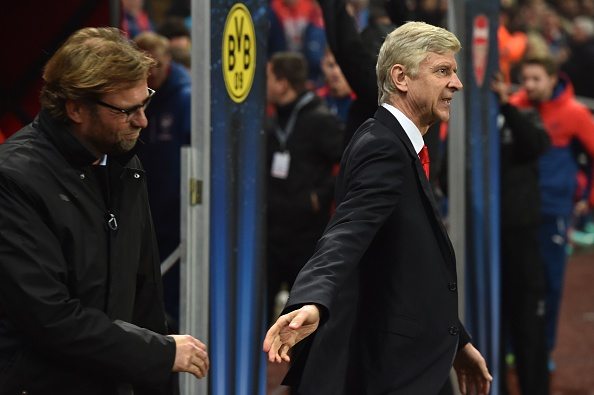 liverpool arsenal jurgen klopp arsene wenger