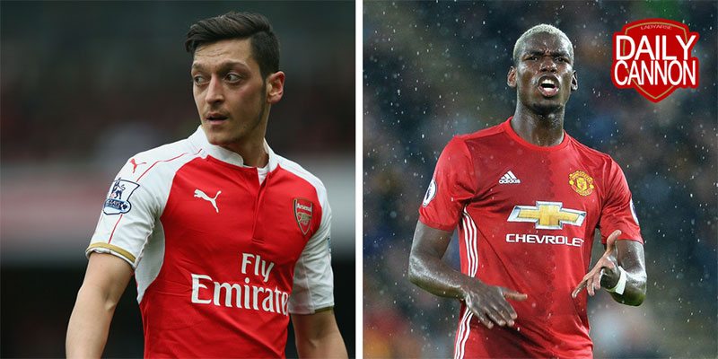mesut ozil paul pogba