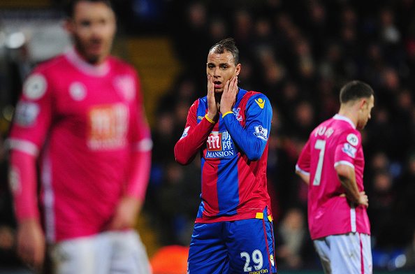 marouane chamakh crystal palace v bournemouth