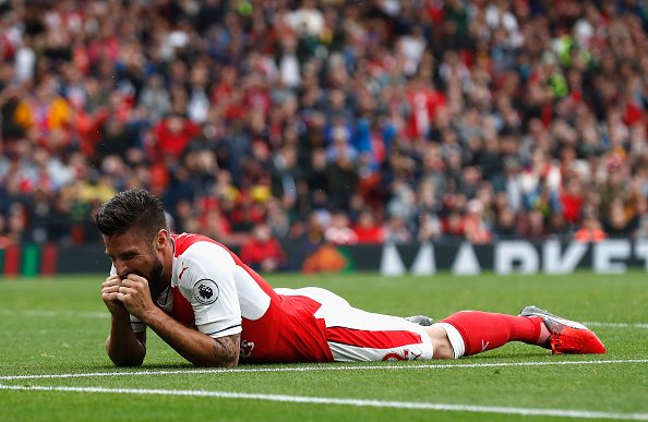 olivier giroud arsenal v southampton