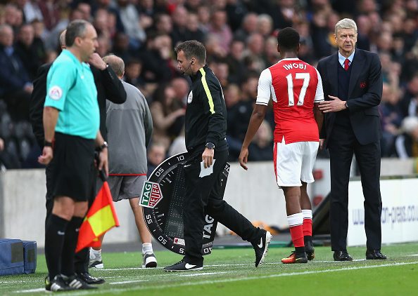 Arsene Wenger Alex Iwobi