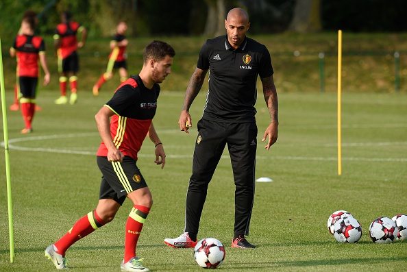 eden hazard thierry henry belgium
