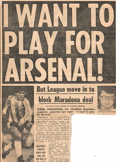 maradona-arsenal