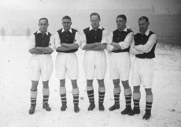 Wilf Copping, Eddie Hapgood, George Male, Ted Drake