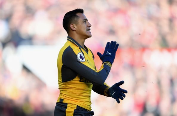 Alexis Sanchez v Manchester United