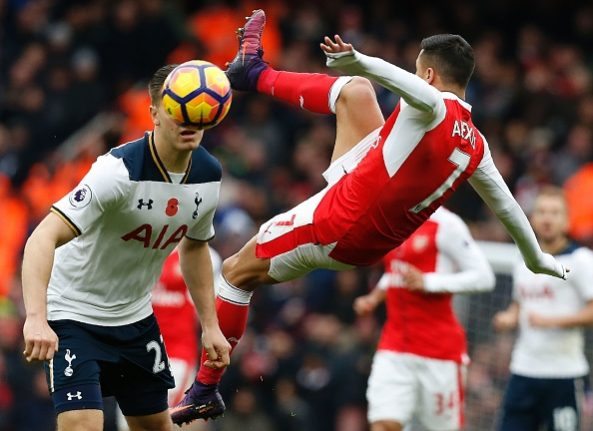 Alexis Sanchez v Tottenham