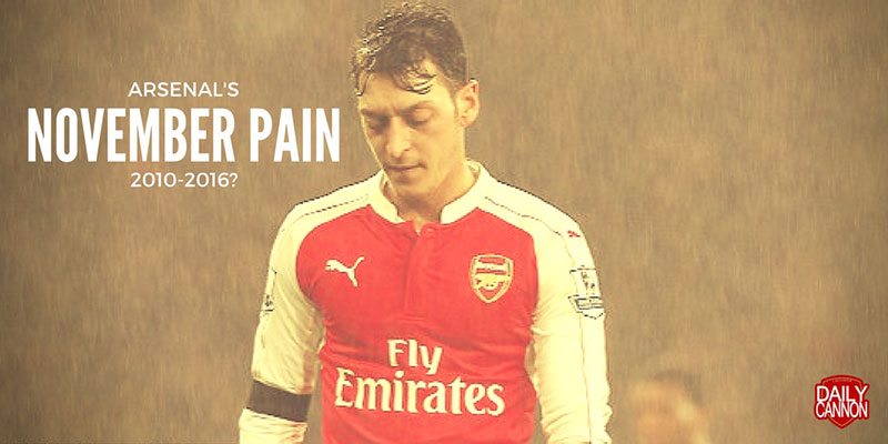 Arsenal November