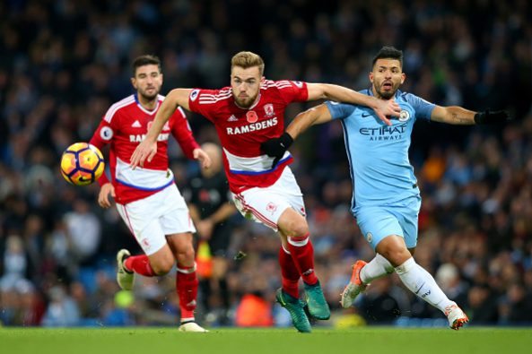 Calum Chambers v Sergio Aguero