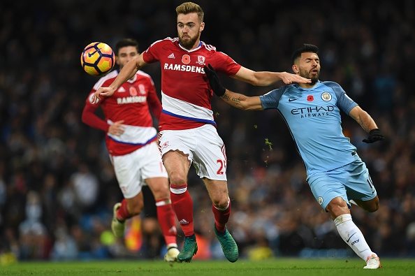 Calum Chambers v Manchester City