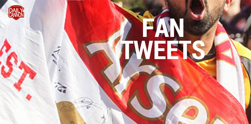 Arsenal fan tweets