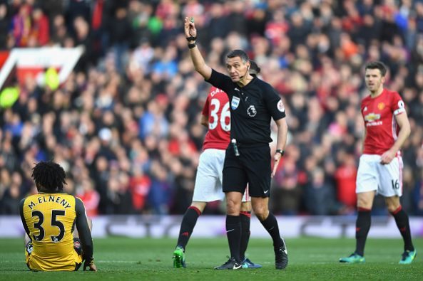 Mohamed Elneny v Manchester United