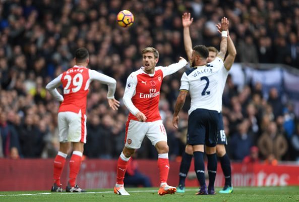 Nacho Monreal v Tottenham