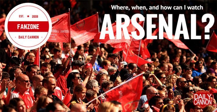 where can i watch arsenal