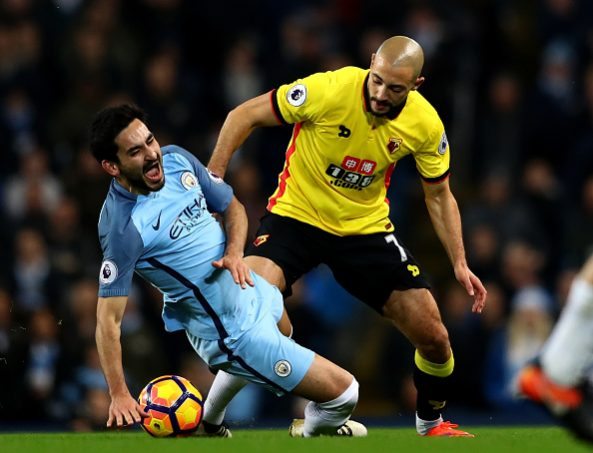 Manchester City missing 4 for Arsenal clash 5 Ilkay Gundogan,