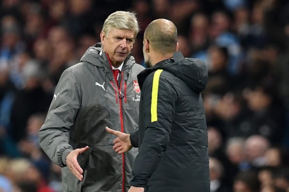 Arsene Wenger Pep Guardiola
