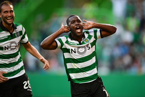 Campbell linked with permanent switch to Sporting - report 2 Sporting's Costa Rican forward Joel Campbell (R) celebrates a goal beside teammate Sporting's Dutch forward Bas Dost during the Portuguese league football match Sporting CP vs Moreirense FC at the Jose Alvalade stadium in Lisbon on September 10, 2016. / AFP / PATRICIA DE MELO MOREIRA (Photo credit should read PATRICIA DE MELO MOREIRA/AFP/Getty Images)