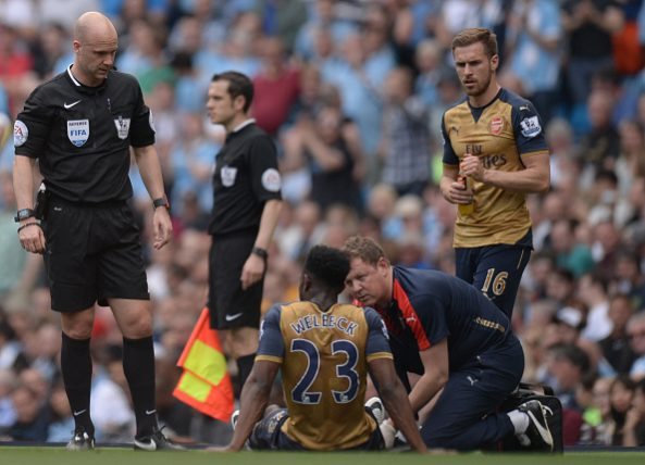 Danny Welbeck knee injury