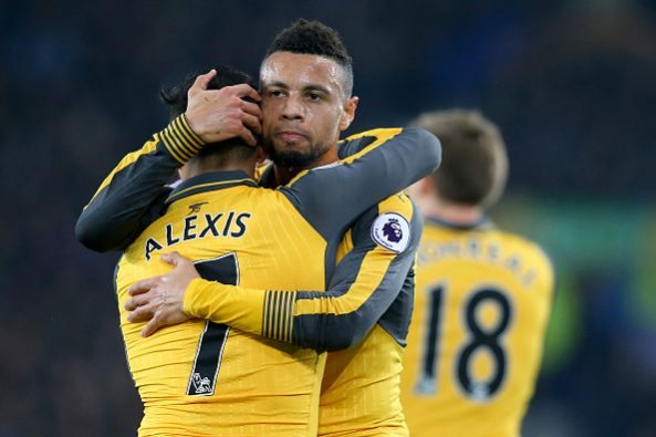 Francis Coquelin and Alexis Sanchez
