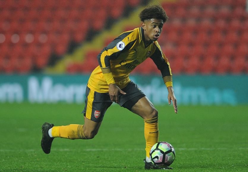 U23 report: Mavididi brace not enough as Liverpool snatch 3-2 win 4 LIVERPOOL, ENGLAND - DECEMBER 12: Reiss Nelson was a constant livewire in the attacking third as usual, playing a big part in Mavididi's opener before creating the assist for his second of the evening - driving runs forward meant Liverpool's backline struggled to handle him for sustained periods of Arsenal pressure. (Photo by David Price / Arsenal FC via Getty Images)