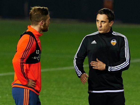 Gary Neville Shkodran Mustafi