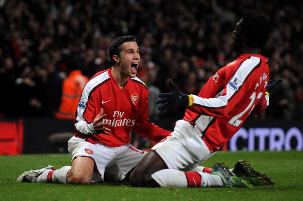 Robin van Persie, Emmanuel Adebayor
