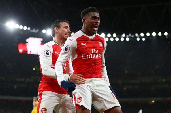 Arsenal Forwards: A Temporary Fusion of Miles Davis and Swan Lake 5 Alex Iwobi and Nacho Monreal