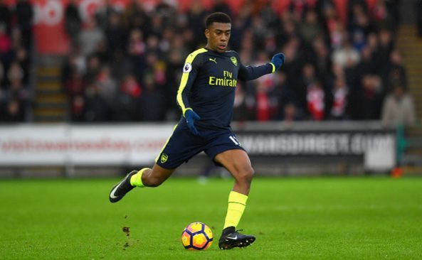 Alex Iwobi v Swansea