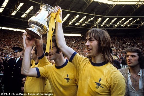 Charlie George and George Graham